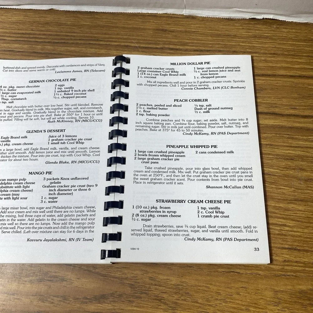 VTG Regional Cookbook VA NTHCS Our Journey To Magnet Local Recipes Comb Bound